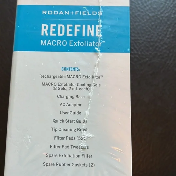 Rodan + Fields Redefine MACRO exfoliator brand new sealed box 📦 with xtra tip